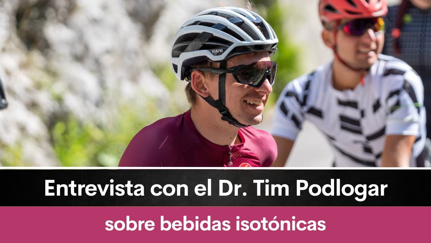 Entrevista con el Dr. Tim Podlogar sobre bebidas isotónicas