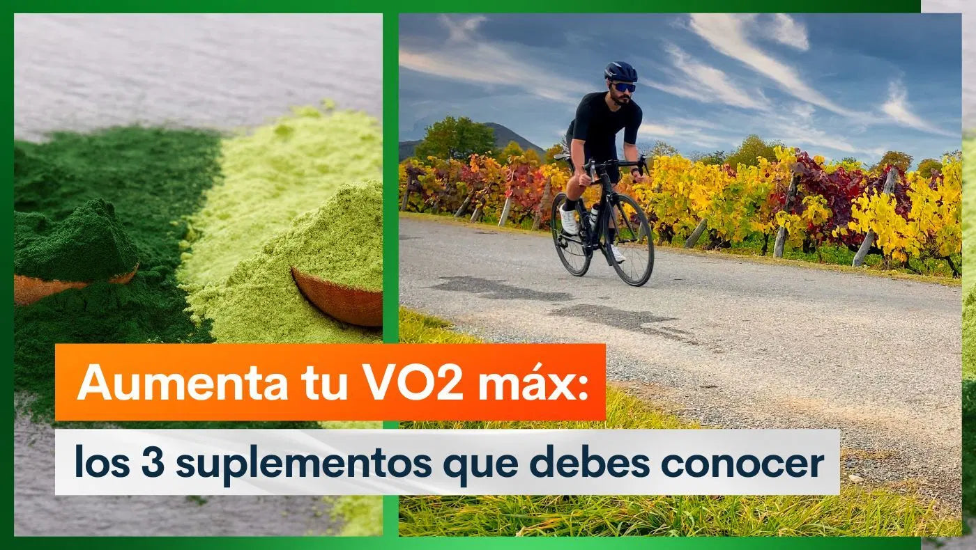 Aumenta tu VO2 máx: los 3 suplementos que debes conocer