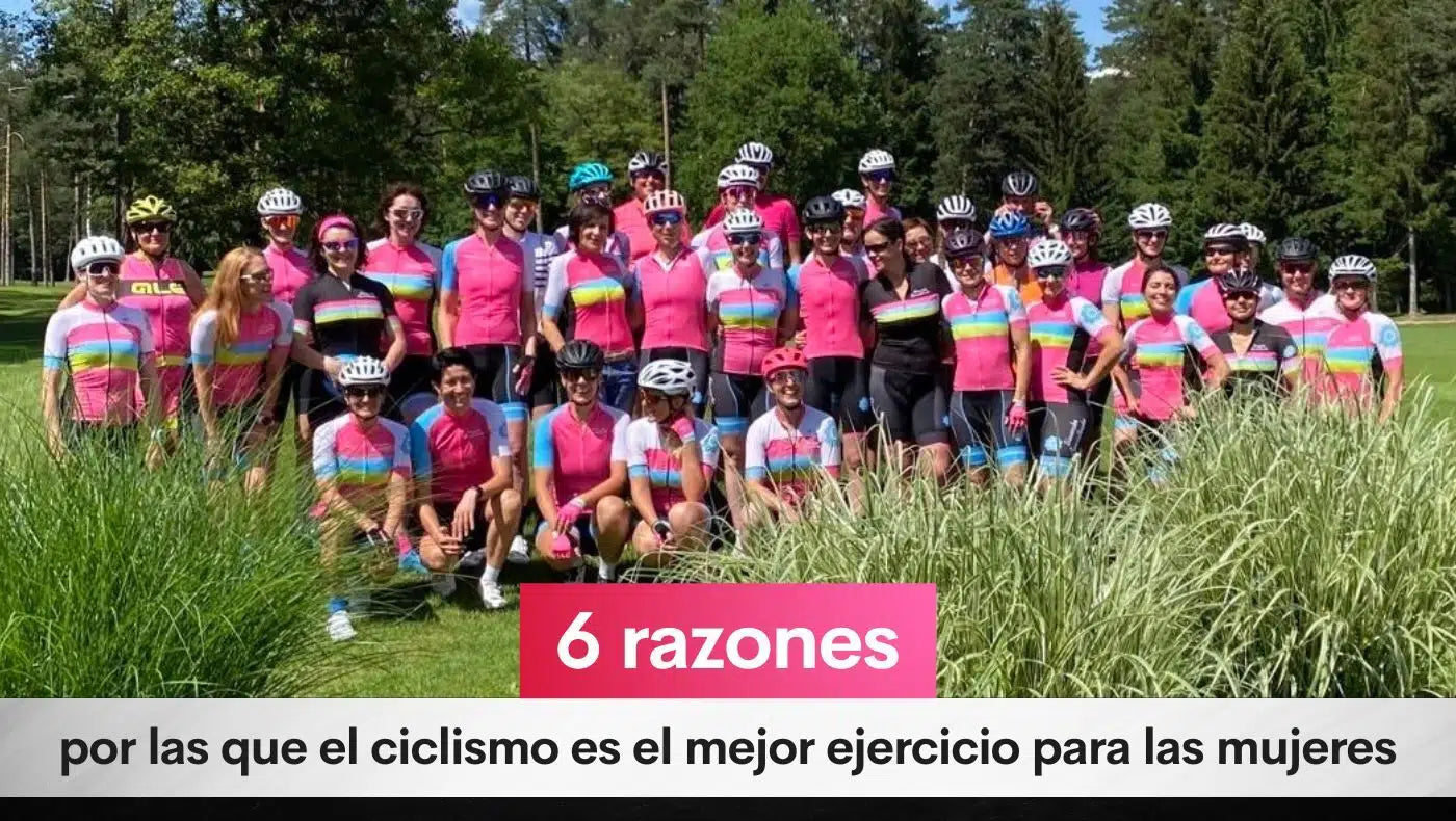 Ciclismo es el mejor ejercicio para las mujeres: 6 razones