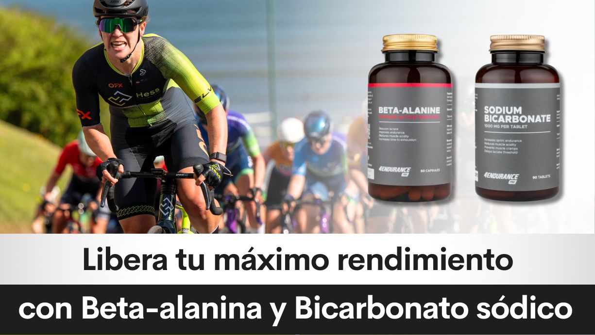 Libera tu máximo rendimiento con Beta-alanina y Bicarbonato Sódico
