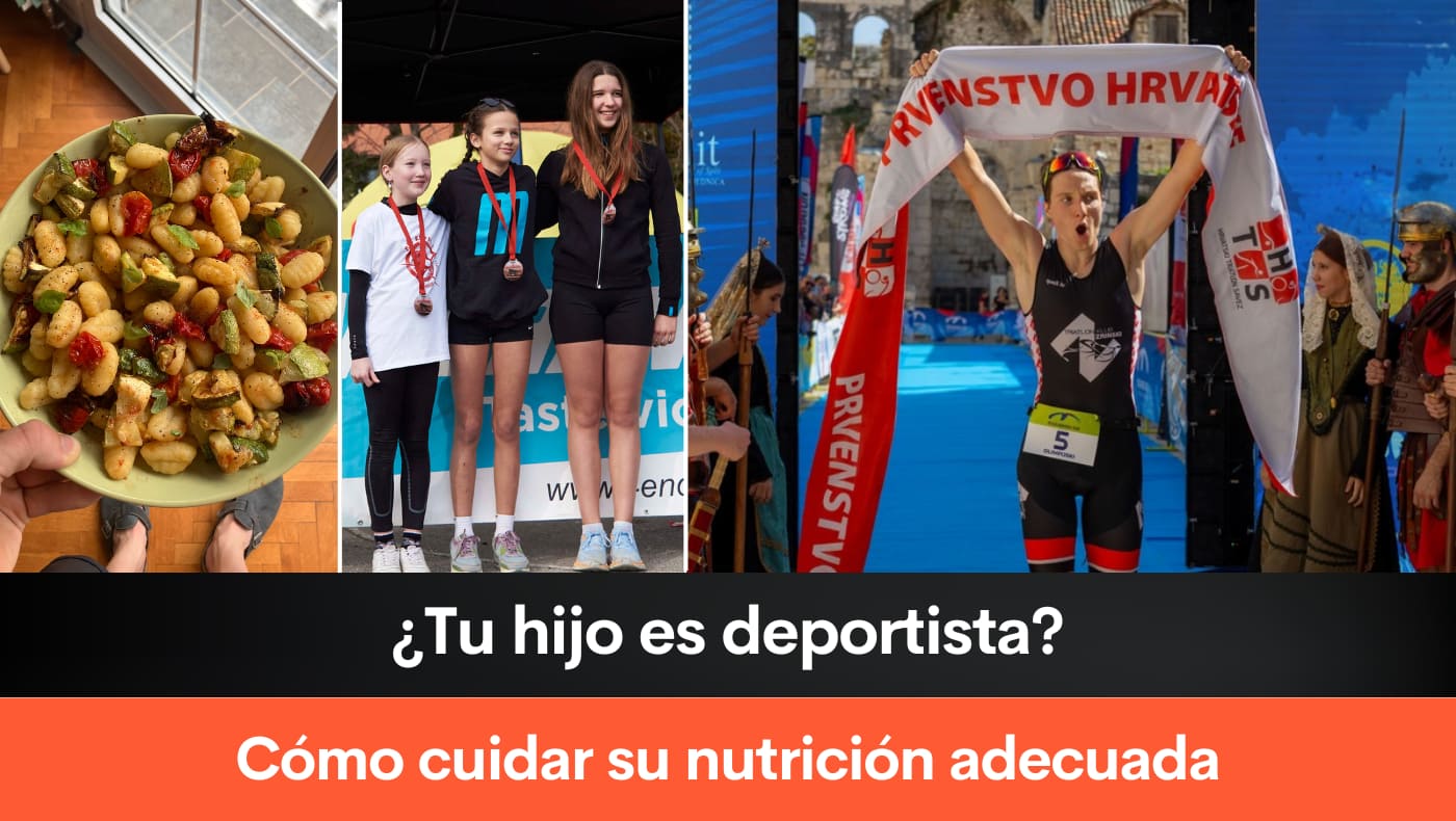 ¿Tu hijo es deportista? Cómo cuidar su nutrición adecuada.