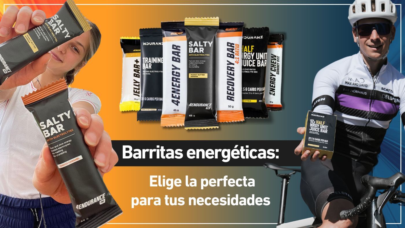 Barritas energéticas: Elige la perfecta para tus necesidades