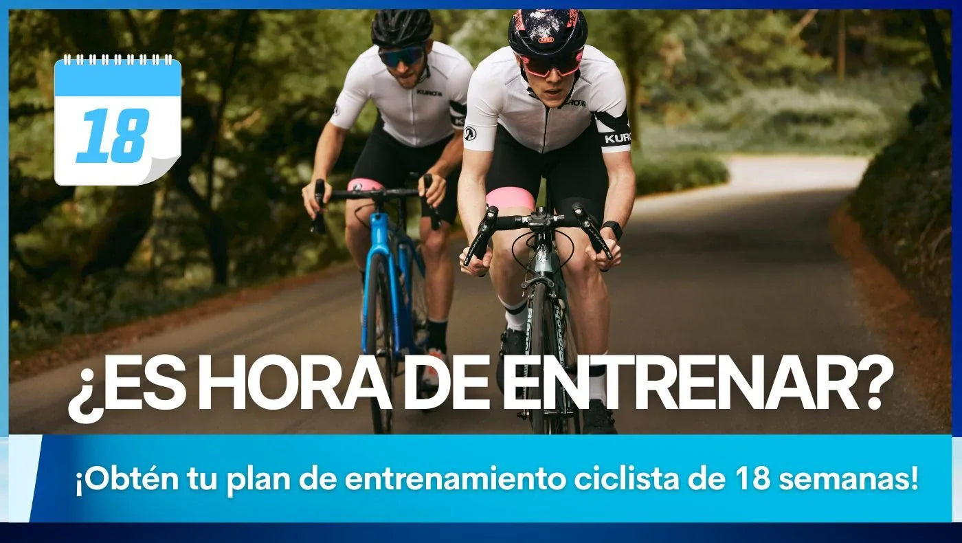 ¿Es hora de entrenar? ¡Obtén tu plan de 18 semanas!