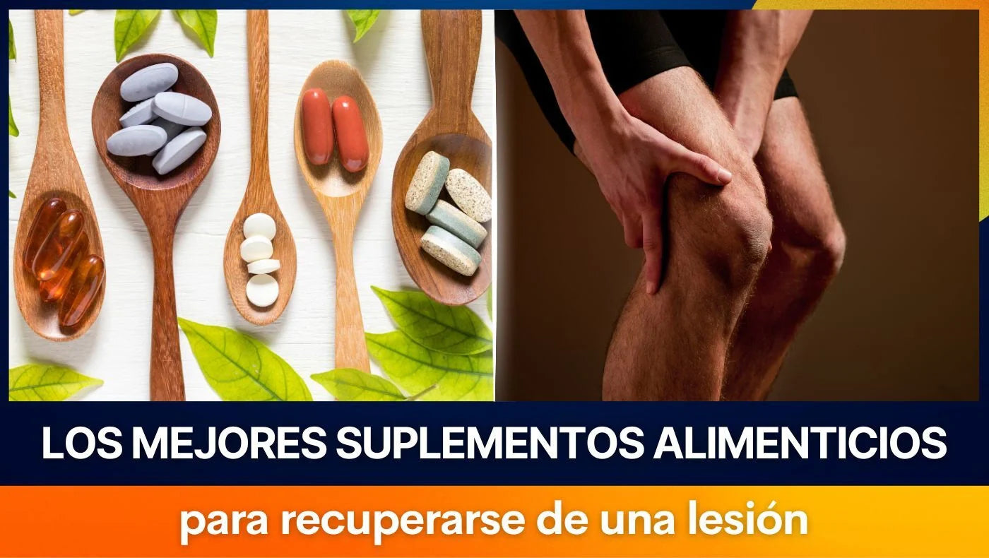¿Los mejores suplementos para recuperarse de una lesión?