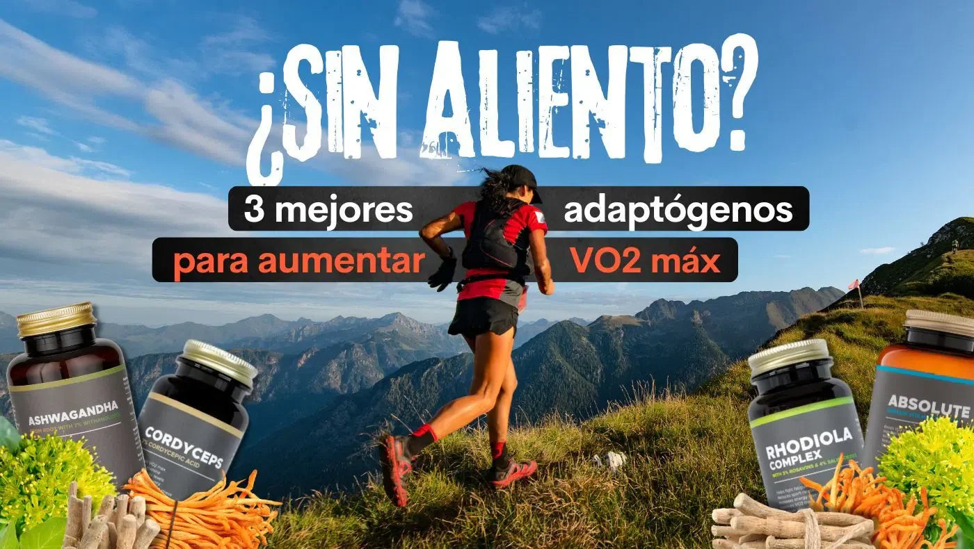 ¿Sin aliento? 3 mejores adaptógenos para aumentar VO2 máx