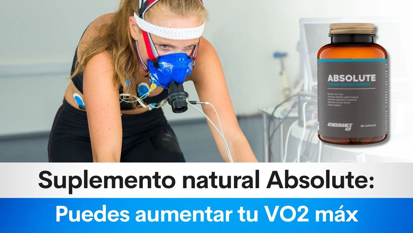 Suplemento natural Absolute: Puedes aumentar tu VO2 máx