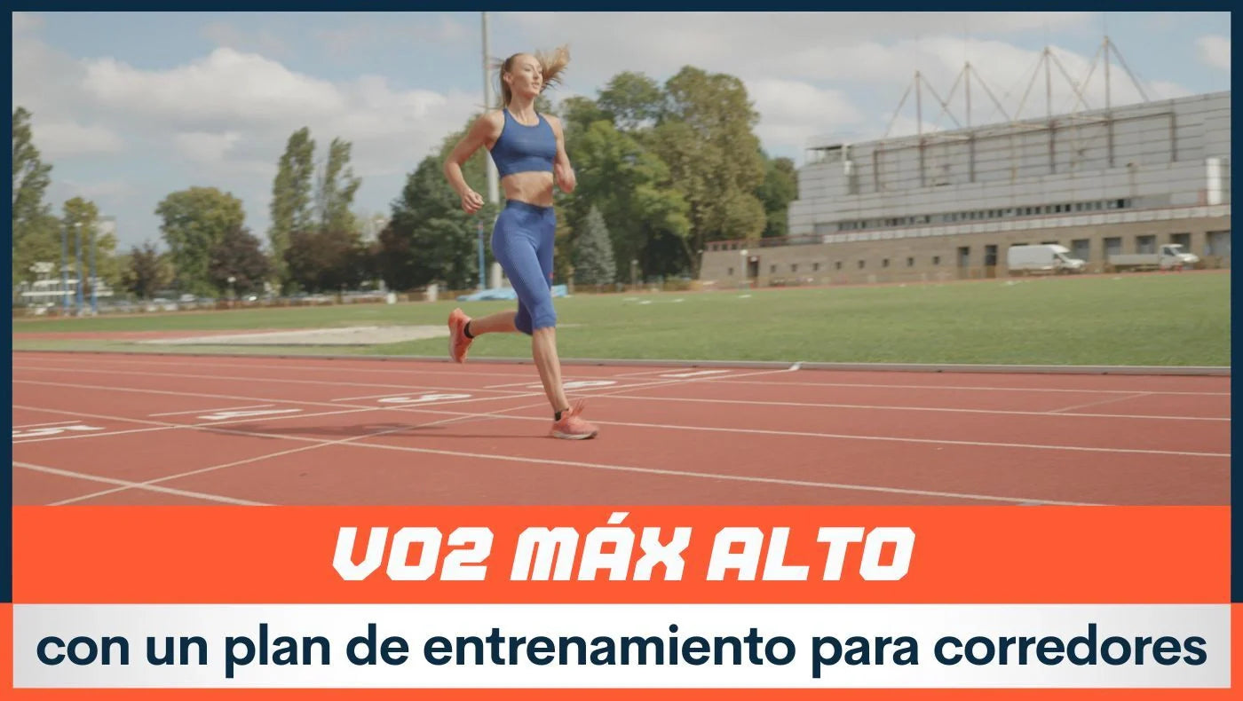 VO2 máx alto con un plan de entrenamiento para corredores