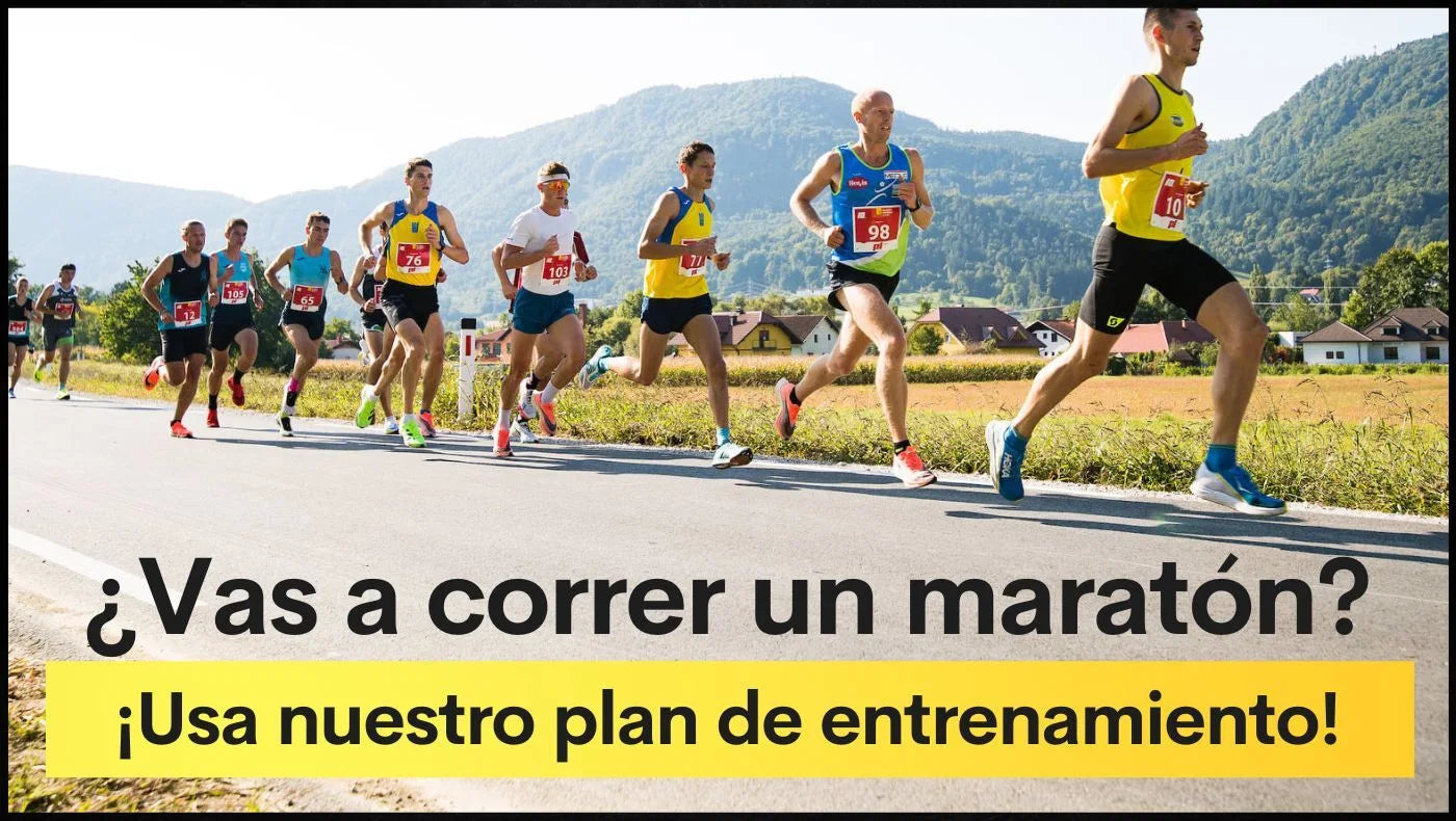 ¿Vas a correr un maratón? ¡Usa nuestro plan de entrenamiento!