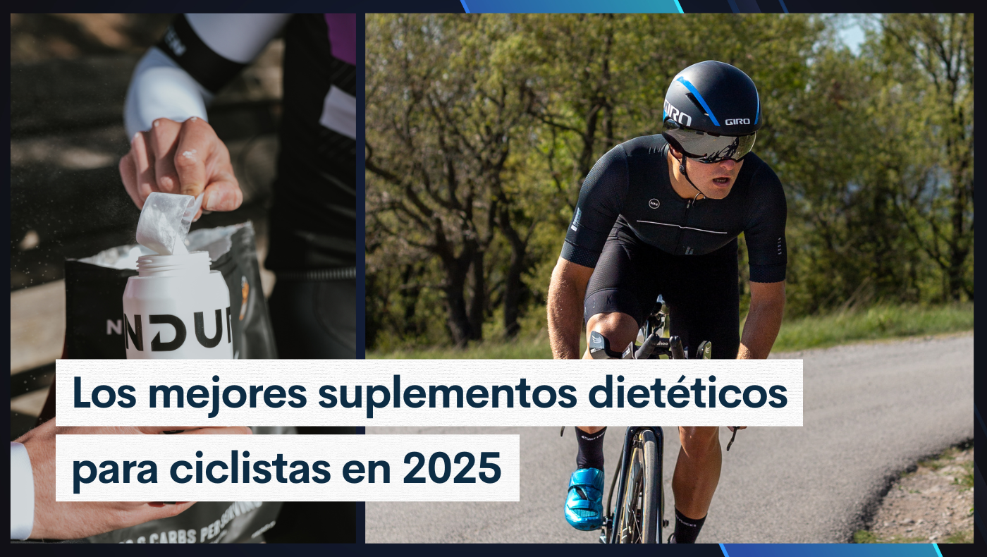 Los mejores suplementos dietéticos para ciclistas en 2025