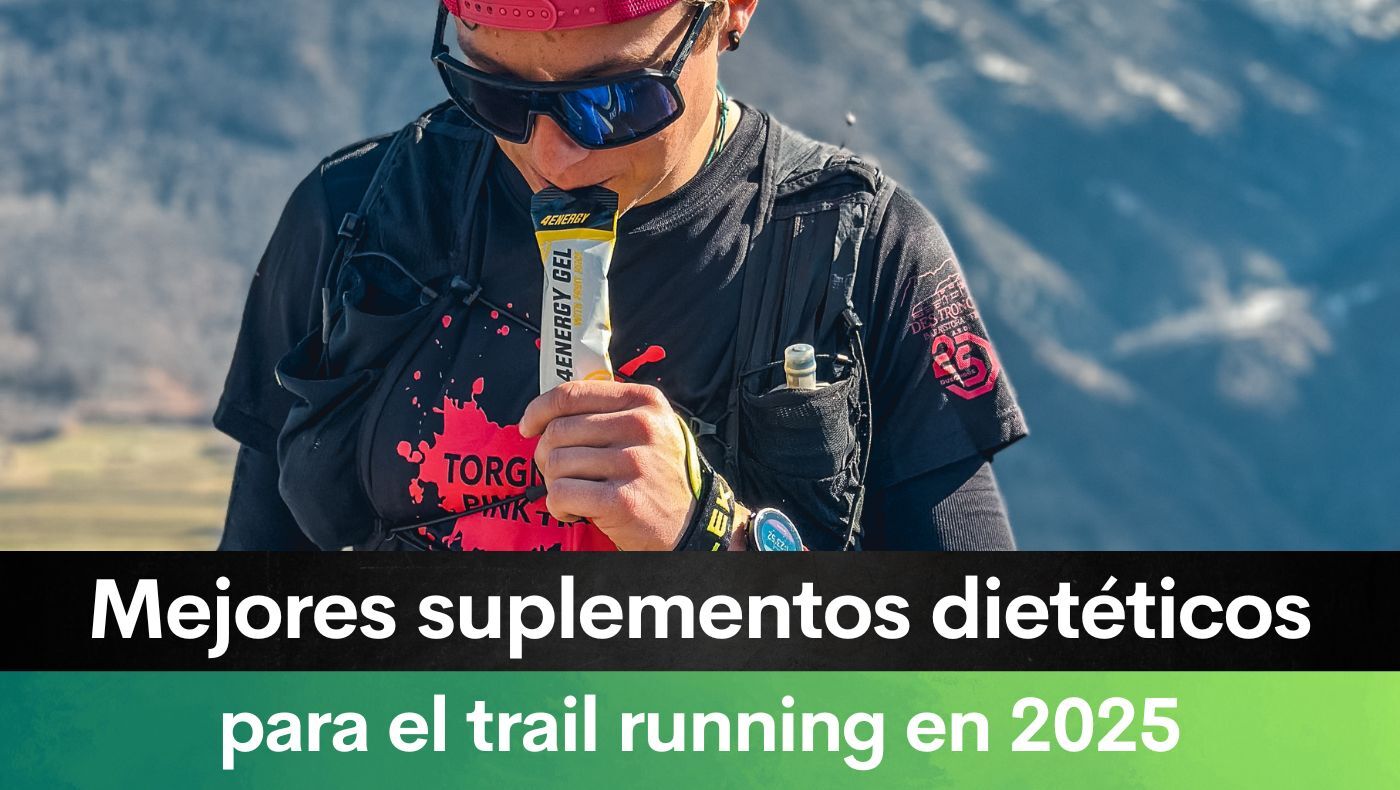 Mejores suplementos dietéticos para el trail running en 2025