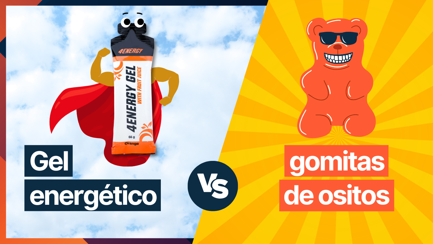 Gel energético o gomitas