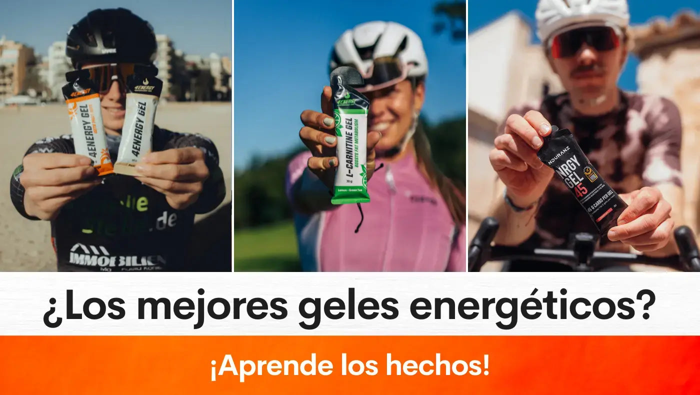 ¿Los mejores geles energéticos? ¡Aprende los hechos!