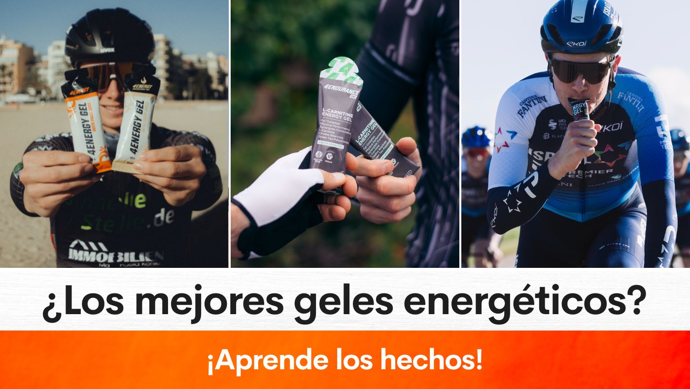 ¿Los mejores geles energéticos? ¡Aprende los hechos!