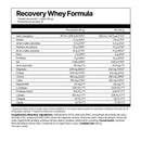 Recovery Whey Formula