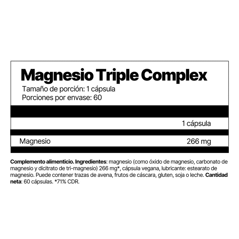 Magnesio Triple Complex