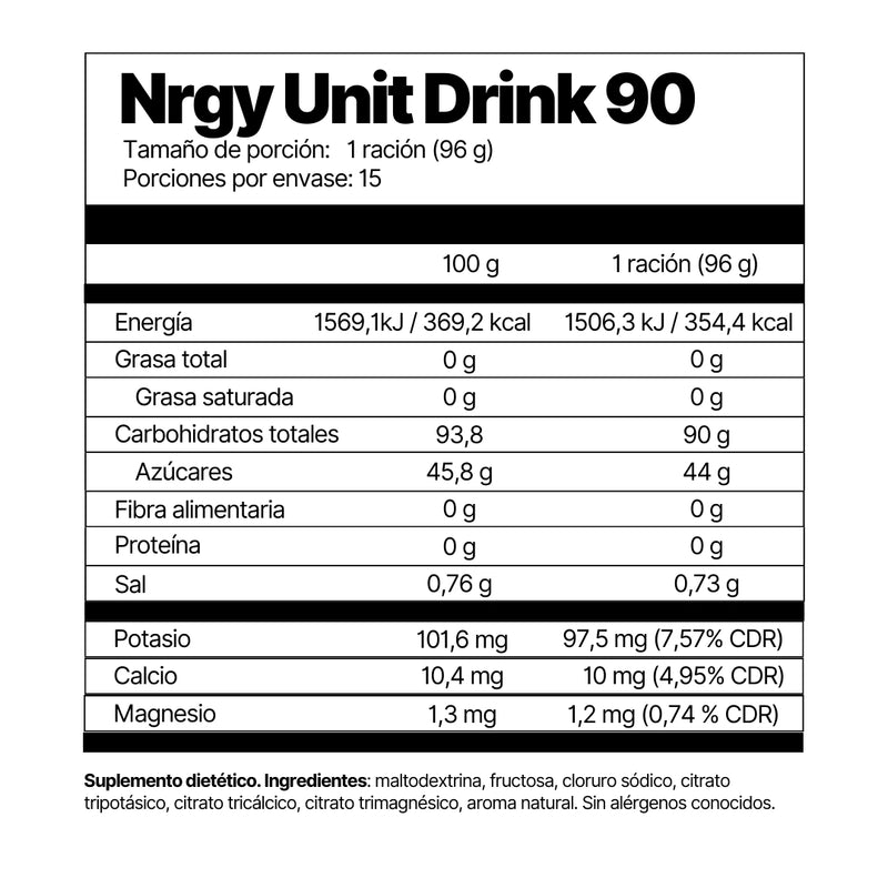 Nrgy Unit Drink 90