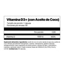Vitamina D3+ (con Aceite de Coco)