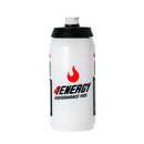 4Energy Sports Bottle 4Energy - 550 ml white flavor, white bottle with black lid, red flame icon, black brand text on white background.