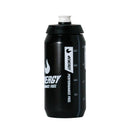 4Energy Sports Bottle 4Energy - 550 ml white flavor, black bottle with black lid turned sideways, red flame icon, black brand text on white background.