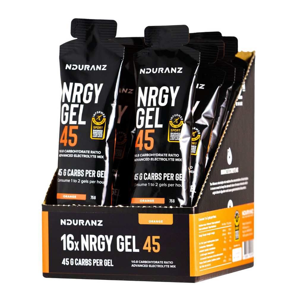 Nrgy Gel 45: Gel energético para alto rendimiento