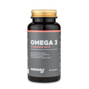 4Endurance Pro Omega-3 - 60 cápsulas blandas, frasco marrón oscuro con tapa amarilla y etiqueta naranja-blanca sobre fondo blanco.