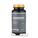 4Endurance Pro Marine Magnesium - 60 cápsulas 2 + 1 GRATIS, frasco negro con tapa dorada y etiqueta que muestra fórmula de alta absorción.